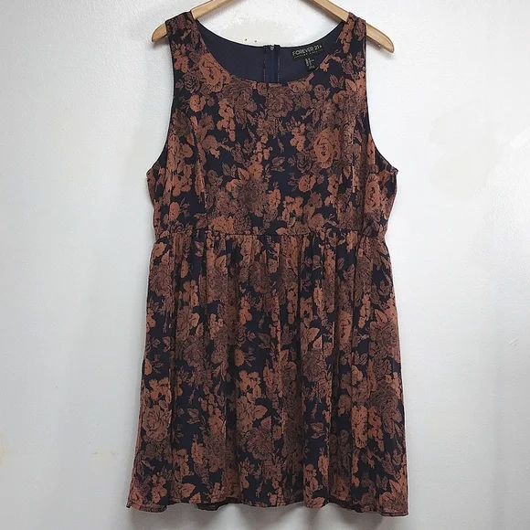 Forever 21 | Dresses | Drop Waist Mini Dress Size 2x | Poshmark